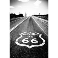 Картина на холсте 40x60 см "Historic US 66"  - фото