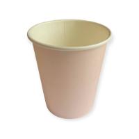 Стакан бумажный 350мл для горячего Нежно Розовый D90 50шт Розовый - фото