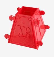 Пасочница пластиковая, красная, разборная, многоразовая, 800 гр, hk106760 Красный - фото