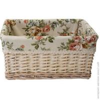 Корзина стеллажная прямоугольная 25х35х18  - фото