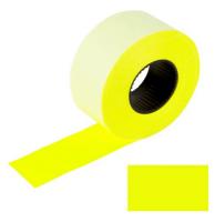 Этикетка 26*16 800шт/рулон, прямугольная желтая Желтый - фото