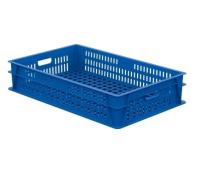 740465145-02 Ящик полностью перфорированный 740*465*145 хлебный 12.441.60.PT. R Микс - фото