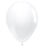 Шар латексный Sempertex (12''/30см) Белый (005), пастель, 1 шт. (1), Воздушные шары Белый - фото