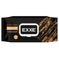 Салфетки влажные EXXE MEN,100 штук (муж парфюм. аромат), клапан С0007348, С0008076  - фото
