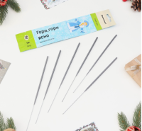 Бенгальские огни, 25 см, 6 штук, 2869669 Серебро - фото