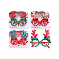 Очки карнавальные "Оленёнок новогодний", микс S2311 Микс - фото