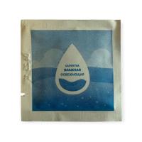 Салфетка влажная "Капля" 60*60 1/20  - фото