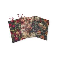 Пакет подар.бум.с руч 18*23*10 Люкс с тисн НГ N3001 (480/12) Разноцветный - фото