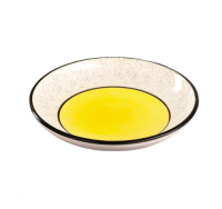 Тарелка "Персия", глубокая, керамика, желтая, 20 см, 550 мл 9240944 Керамика ручной работы Желтый - фото
