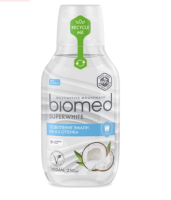 Комплексный ополаскиватель для полости рта BIOMED SUPERWHITE, 250 мл, арт. 109.51018.01 Прозрачный - фото