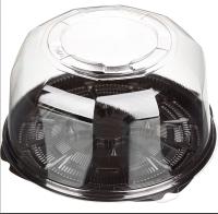 Комплект Контейнер Т-018ДШ корич. + Крышка Т-018К Прозрачный - фото