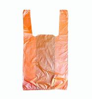 Майка-пакет 43*10*80 18мк 1/100 оранжевая RI-046 Оранжевый - фото