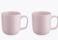 Набор кружек Simplicity, 410 мл, розовые, 2 шт, арт. LT_LJ_MGSM_CRR_410 Розовый - фото