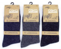 Носки мужские OSKO шерсть ламы, арт. B26-15 Микс - фото