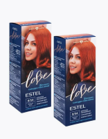Крем-краска для волос ЭСТЕЛЬ LOVE КРАСНАЯ МЕДЬ тон 8/54  - фото