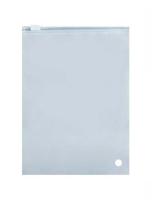 Пакет ПВД с бегунком 60 мкм 25*35 матовые, 1/50 Белый - фото