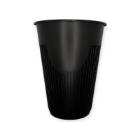Стакан для горячего 350мл Д90 полипропиленовый 10шт (Черный) Черный - фото