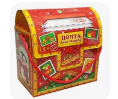 Новог.коробка "Почта мини красная"  1753P-02  - фото