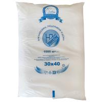 Пакет без фальца 30*40 HDPE 1/1000 (10) Прозрачный - фото