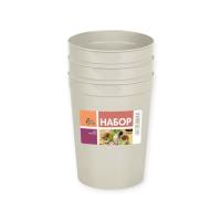 Набор для пикника Plast Team стаканы 3шт молочный, PT404912000 (11) Молочный - фото