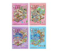 Блокнот с наклейками для творчества "Румбокс", 19х13,5см, картон, PET, 4 дизайна, 287-458 (8) Разноцветный - фото