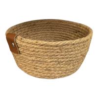 Интерьерная корзина д/хранения, джут, 15х15х8 см, ES137-143 S Коричневый - фото
