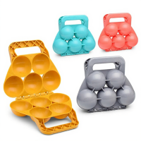 Снежколеп "Колобок" (5 снежков), 080B (1) Разноцветный - фото