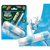 Подвесной блок для унитаза Master Fresh Duo Effect Gold 5в1 Морской арт. С0007424 1 шт.  - фото