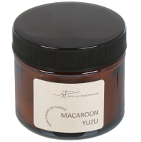 Свеча ароматическая в стакане Macaroon Yuzu, 50г, арт. SF0421  - фото