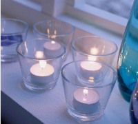 Подсвечники 6 см набор 4 шт, прозрачные, ГАЛЕЙ GALEJ (20) 361.180.00 Прозрачный - фото