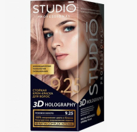 Краска для волос Студио Профешнл 9.25 Розовое золото NEW 50/50/15 мл, 6 шт/кор, арт. 53176  - фото