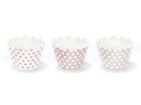 Набор бумажных стаканчиков для кексов «Сладости» микс 5*7,5*5см, 6шт/упак  - фото