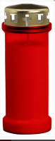 Вкладыш парафиновый к лампаде в красном пластике 173мм 107721599841  - фото