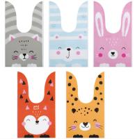 Пакет забавные зверюшки, "Funny friends" 13,5*22 см, MESHU, 30шт/уп, MS 62129, 371659 Микс - фото