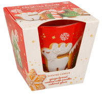 Свеча арома в стакане BARTEK -  Рождественские сладости 115гр, Christmas Sweets, Польша  - фото