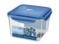Контейнер для продуктов BRILLIANT (Тритан) квадр 1,7л (12), 4311998 ДОПРОДАЖА  - фото