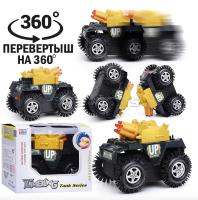 Машина-перевертыш "Яркий трюк" в коробке, V-120, 160, 160A, V-149A микс (1) Микс - фото