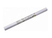 Плёнка гибкая самоклеящаяся для рисования и письма маркером арт.44315/ 0 (выдерживает до 1000 стираний, многократное использование, снимается, не оставляя следов, на бумажной подложке, размер листа 450х2000 мм, цвет белый, ПВХ плотностью 90 мкм, термоусад Прозрачный - фото