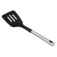 Лопатка с прорезями 34,5*9,8 см, нерж. сталь, нейлон, SATOSHI Монте, 882-443 Серебро - фото