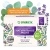 Натуральное туалетное мыло SYNERGETIC эвкалипт и шалфей, 90 гр, 500100  - фото