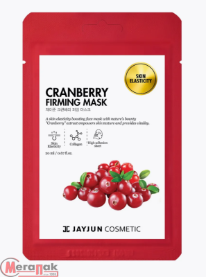 Маска тканевая для лица тонизирующая с клюквой Cranberry Firming Mask 20 мл  - фото