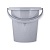 Ведро 12 л Plast Team Stockholm серый шторм, PT906120025 (10) Серый - фото