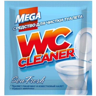 Средство для чистки туалета Mega Sea Fresh арт. Ч-15-9 130 г  - фото