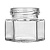 Стеклобанка 100 мл С-101 d 58мм 6-ти гранная Прозрачный - фото