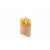 Коробка для фри 80/110*54*68/111 OSQ FRY M (10шт) Коричневый - фото
