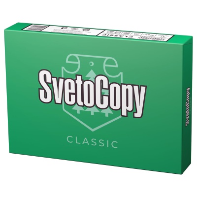 Белая офисная бумага Svetocopy A4 С 80 г/м2 500 листов Белый - фото
