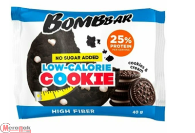 Печенье неглазированное ТМ "BOMBBAR" с начинкой со вкусом "Печенье-крем" 40 гр  - фото