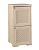 Шкаф уют Э-010, бежевый, арт. 00-00000610 Бежевый - фото