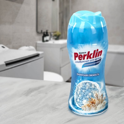 Кондиционер для белья Perklin Super Океанская свежесть в гранулах арт. 609821 концентрат 250 г  - фото