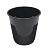 Стакан д/горячего 250мл ПП Черный 1/13 Д80  Черный - фото